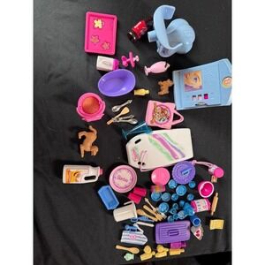 Barbie‎ Doll Accessories Vintage Kitchen Pets Beauty Vending Machine Mixed Toy